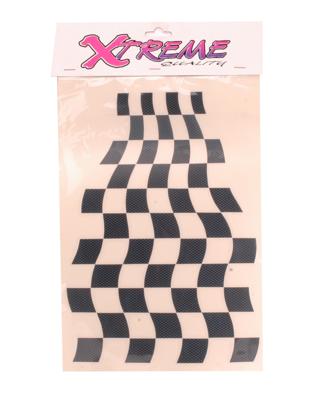 Diverse Stickervlag wave carbon