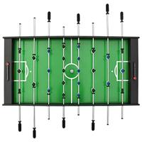 Voetbaltafel inklapbaar 121x61x80 cm zwart - thumbnail