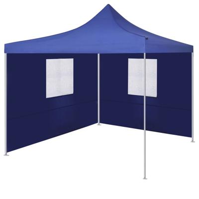 Vouwtent met 2 wanden 3x3 m blauw Vouwtent met 2 wanden 3x3 m blauw