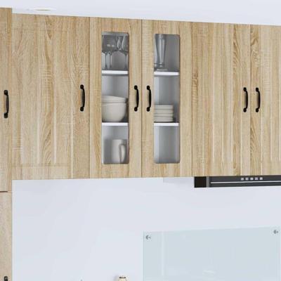 Keukenkast aan de muur met plank Sonoma Eiken 60 x 31 x 80 cm