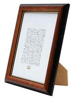 Deknudt Klassieke bruine fotolijst in hout 13x18 S222H3 - thumbnail