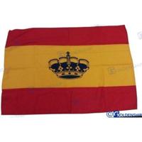 GS73329 - SPAANSE VLAG 70X100 MET KROON - thumbnail