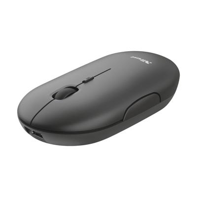 Trust PUCK Muis Bluetooth, Radiografisch Optisch Zwart 4 Toetsen 1600 dpi
