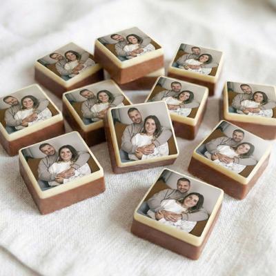 Chocolade bonbons met foto