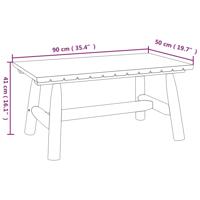 3-delige Loungeset massief vurenhout - thumbnail