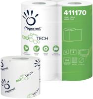 Papernet toiletpapier Bio Tech, 2-laags, 250 vellen, pak van 4 rollen - thumbnail