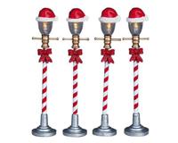 Kerstfiguur Santa hat street lamp LEMAX - Lemax - thumbnail