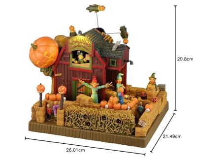 Lemax a-maze-ing pumpkin patch bewegend huisje Spooky Town 2024