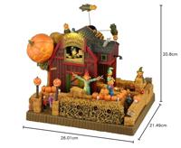 Lemax a-maze-ing pumpkin patch bewegend huisje Spooky Town 2024 - thumbnail