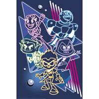 Poster Teen Titans - Neon Titans 61x91,5cm - thumbnail