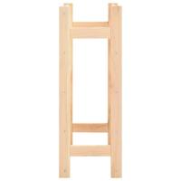 Wijnrek voor 20 flessen grenenhout - thumbnail