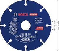Bosch Accessories 2608902488 2608902488 Doorslijpschijf 1 stuk(s) - thumbnail