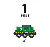 BRIO World Locomotief voor goederentrein op batterijen - thumbnail