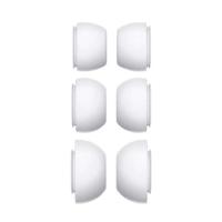 Xccess Silicon Replacement Ear Tips for Airpod Pro 1/2 Size S/M/L (3 Pair) White - thumbnail