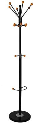 OFFICE products kapstok Stockholm, met parapluhouder, zwart