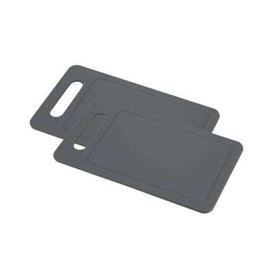 Cosy snijplank Fresco, ft 25 x 14 x 0,6 cm, grijs, set van 2 stuks
