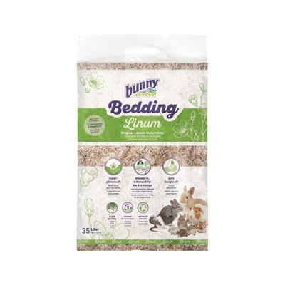 Bunny Nature bunnybedding linum vlasvezel