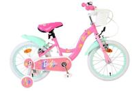 Barbie kinderfiets - meisjes - 16 inch - roze - twee handremmen - thumbnail