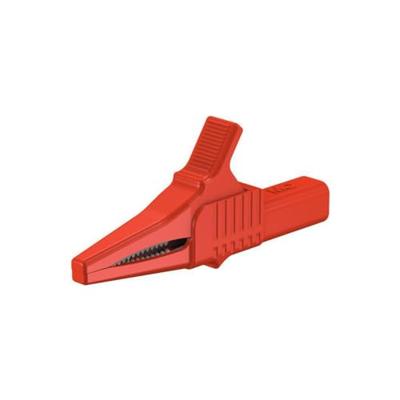 Stäubli XKK-1001 Veiligheids-krokodilklem Steekaansluiting 4 mm CAT II 1000 V Rood