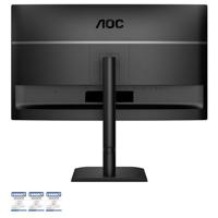 AOC 27E4U 24 inch FHD-monitor, 120Hz, IPS, 1ms MPRT, adaptieve synchronisatie, HDR-modus, hoogteverstelling (1920x1080, HDMI 1x 1.4, DP 1x 1.2, USB-hub) zwart - thumbnail