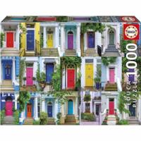 Puzzel - EDUCA - Gates of Notting Hill - 1000 stukjes - Thema Architectuur - 68 x 48 cm - thumbnail