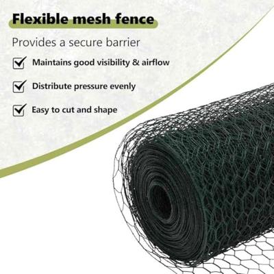 VidaXL Hek met paal groen 1,5 x 25 m staal