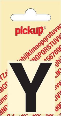 Plakletter Helvetica 40 mm Sticker zwarte letter y Pickup - Pickup