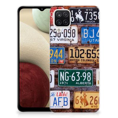 Samsung Galaxy A12 | Siliconen hoesje | met foto Kentekenplaten