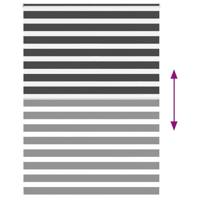 Zebra rolgordijn 165x200 cm stofbreedte 160,9 cm zwart - thumbnail