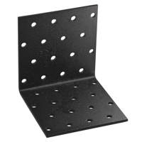 Waelbers Verbindingshoek 80x80x80mm zwart TXT - 50 Stuk(s) - 448478.11 - thumbnail