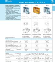 Finder 40.52.7.012.0000 Printrelais 12 V/DC 8 A 2x wisselcontact 1 stuk(s) - thumbnail