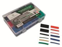 Quadrios 2103CA001 Krimpkous assortiment Zwart, Rood, Geel, Blauw, Groen Krimpverhouding:2:1 620 stuk(s) - thumbnail