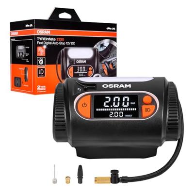 Osram Automotive TYREinflate 2130 Compressor Digitaal display