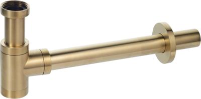 Ben Design sifon 1x1/4 inch geborsteld messing