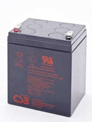 CSB Battery HR 1221W high-rate Loodaccu 12 V 5 Ah Loodvlies (AGM) (b x h x d) 90 x 106 x 70 mm Kabelschoen 6.35 mm Onderhoudsvrij, Geringe zelfontlading CSB Battery HR 1221W high-rate Loodaccu 12 V 5 Ah Loodvlies (AGM) (b x h x d) 90 x 106 x 70 mm Kabelschoen 6.35 mm Onderhoudsvrij, Geringe zelfontlading