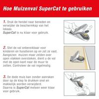 Swissinno SuperCat Muizenval Functies: Lokstof 2 stuk(s) - thumbnail