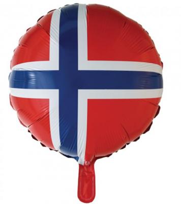 Folieballon Noorwegen (46cm)