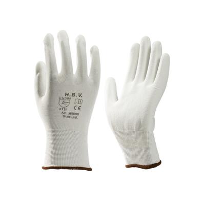 HBV werkhandschoen 80500 PU Flex nylon wit mt L (9) HBV werkhandschoen 80500 PU Flex nylon wit mt L (9)