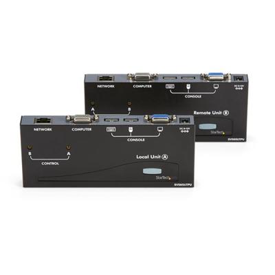 StarTech.com USB VGA KVM Console Extender via CAT5 UTP (500 ft) (SV565UTPUEU)