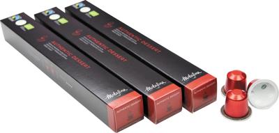 Mokafina aluminium koffiecapsules, authentic dessert, 10 stuks Mokafina aluminium koffiecapsules, authentic dessert, 10 stuks