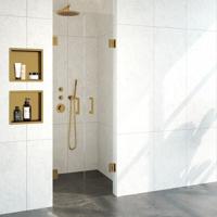 Pendeldeuren Compleet Just Creating Profielloos 70x200 cm Goud Sanitop - thumbnail