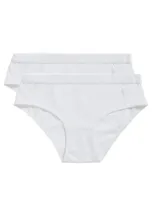 2-pak meisjes Hipsters Organic 31985 - Meisjes onderbroek Biologisch katoen - thumbnail