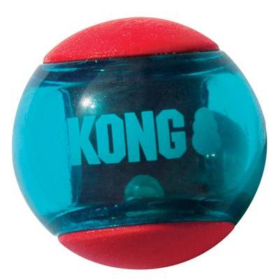 Kong Squeezz Action hondenspeeltje medium - 3 stuks Per set