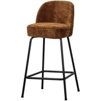 BePureHome Vogue Barkruk H 89 cm - Polyester - Mid Brown - thumbnail