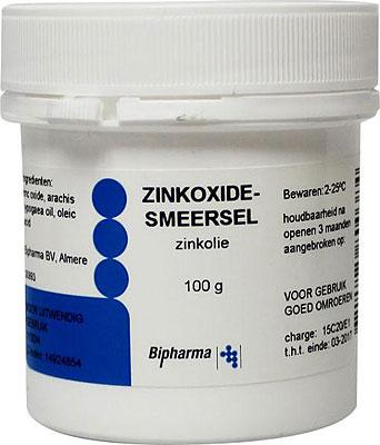 Zinkoxidesmeersel zinkolie 100 Gram Zinkoxidesmeersel zinkolie 100 Gram
