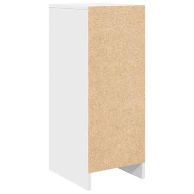 VidaXL Schoenenkast 29,5x34x76 cm bewerkt hout wit