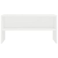 Tv-meubel 80x40x40 cm spaanplaat wit - thumbnail
