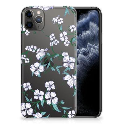 Apple iPhone 11 Pro Max Uniek | TPU Case | Blossom White
