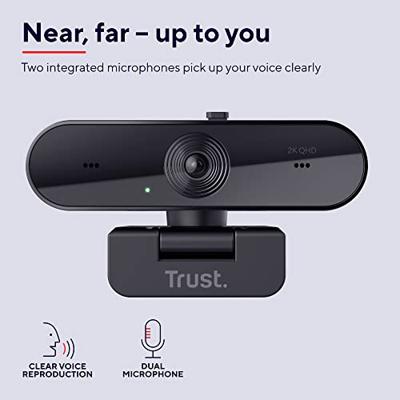 Trust Trust Taxon - Webcam - Farbe - 2560 x 1440 - Audio Webcam