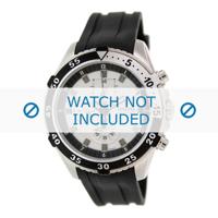 Horlogeband Festina F16838 / F16604 / F16604-1 / F16604-2 / F16604-5 / F16604-6 Rubber Zwart 22mm - thumbnail